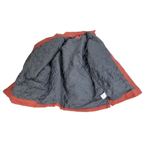 Izod Shacket Mens Sz Large Red Jacket Gorpcore Luxury Sport Shooting Shirt Cold - Picture 9 of 16